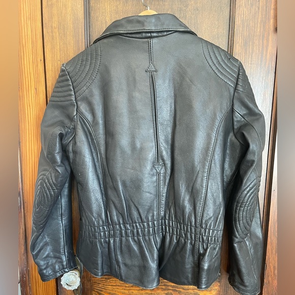 Vintage Hein-Gericke Harley Davidson Leather Moto Jacket - Picture 2 of 4